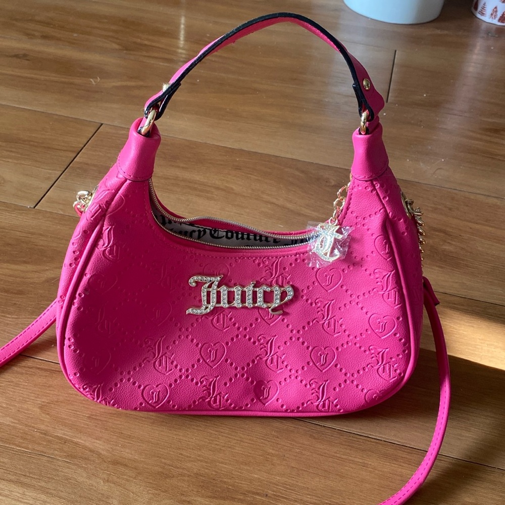 Hot pink juicy bag